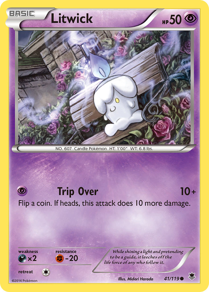 Litwick — illustrated card