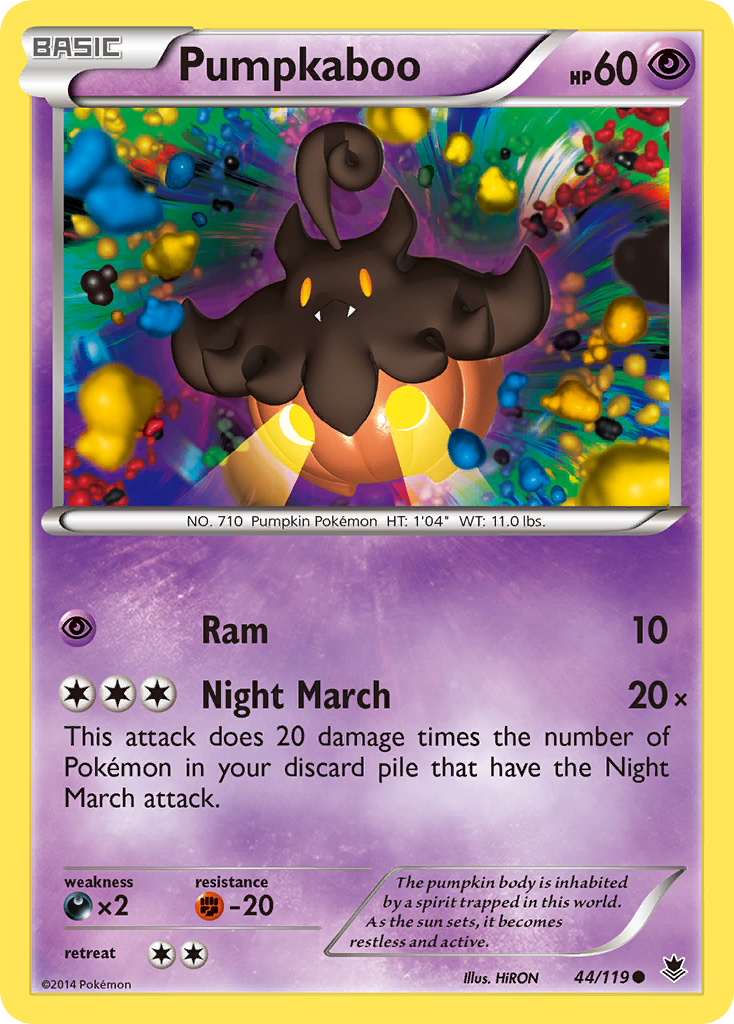 Pumpkaboo — illustrated card