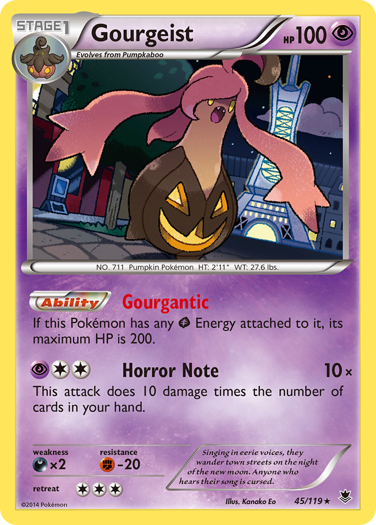 Gourgeist — illustrated card