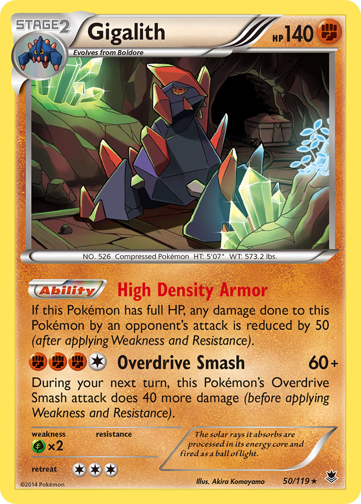 Gigalith — illustrated card