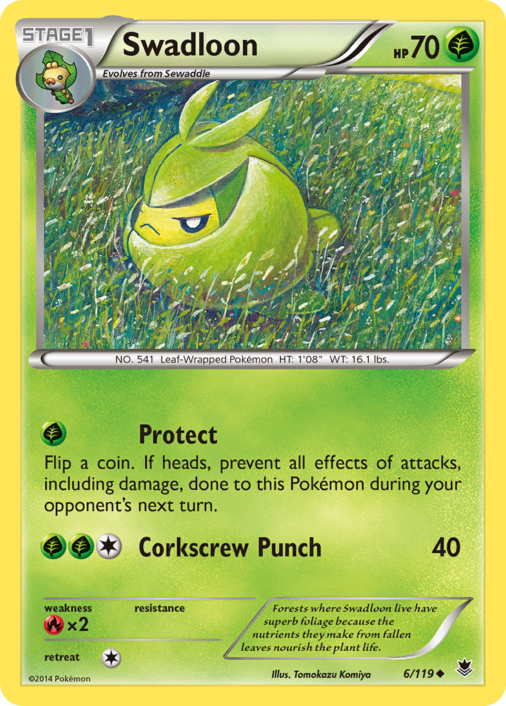 Swadloon — illustrated card