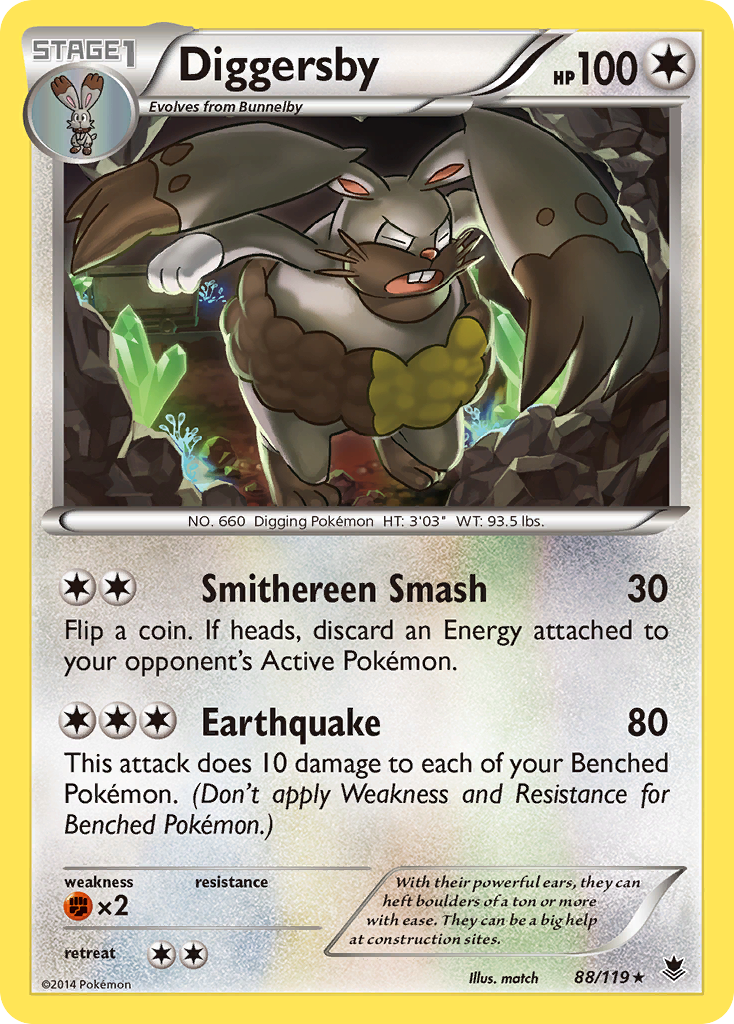 Diggersby — illustrated card