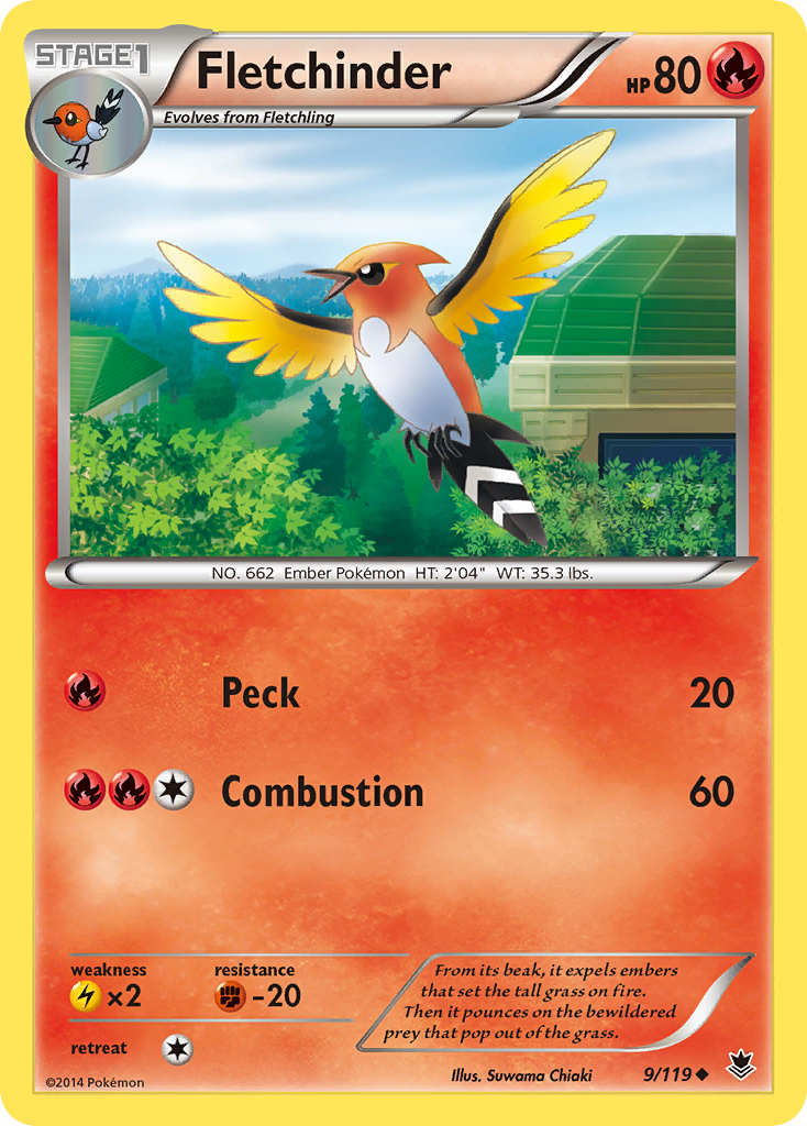 Fletchinder — illustrated card