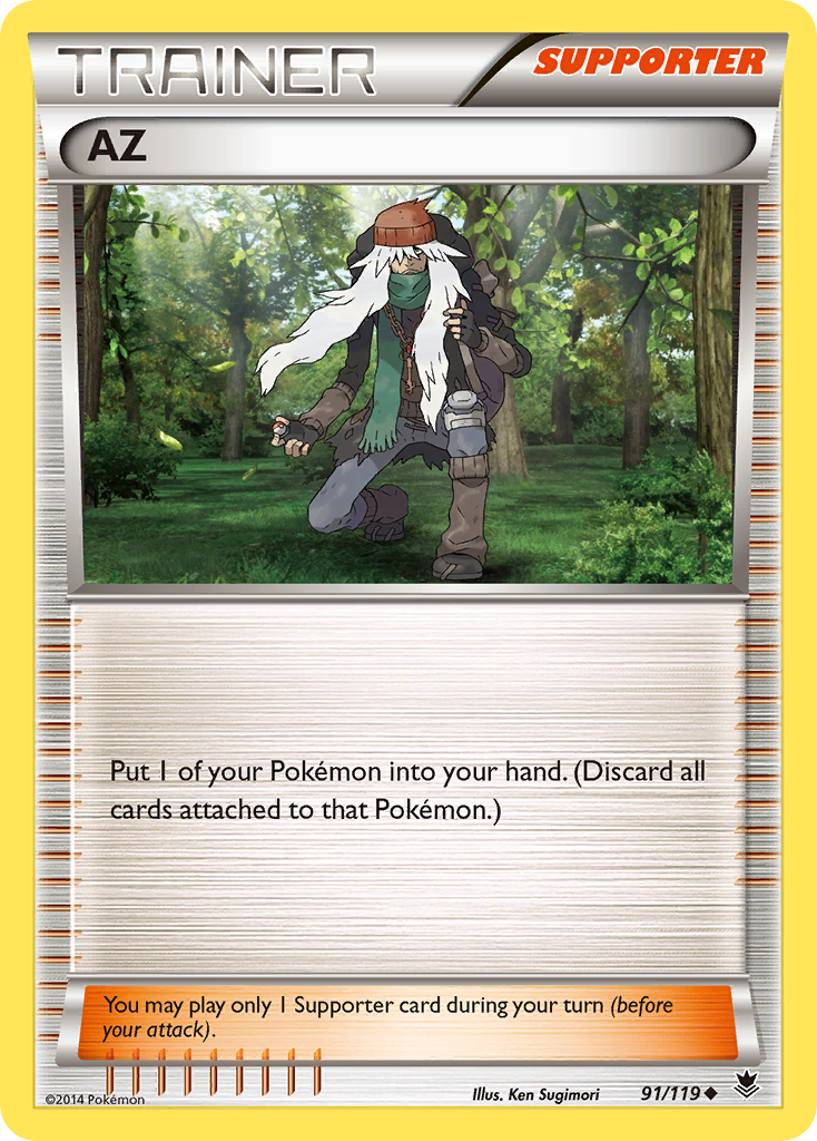 AZ — illustrated card