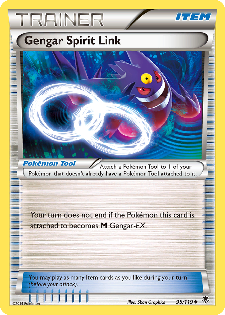 Gengar Spirit Link — illustrated card