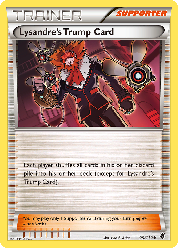 Lysandre's Trump Card — illustrated card