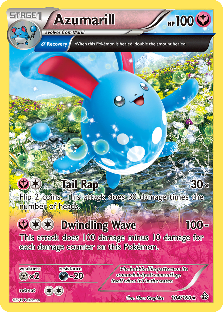 Azumarill — illustrated card