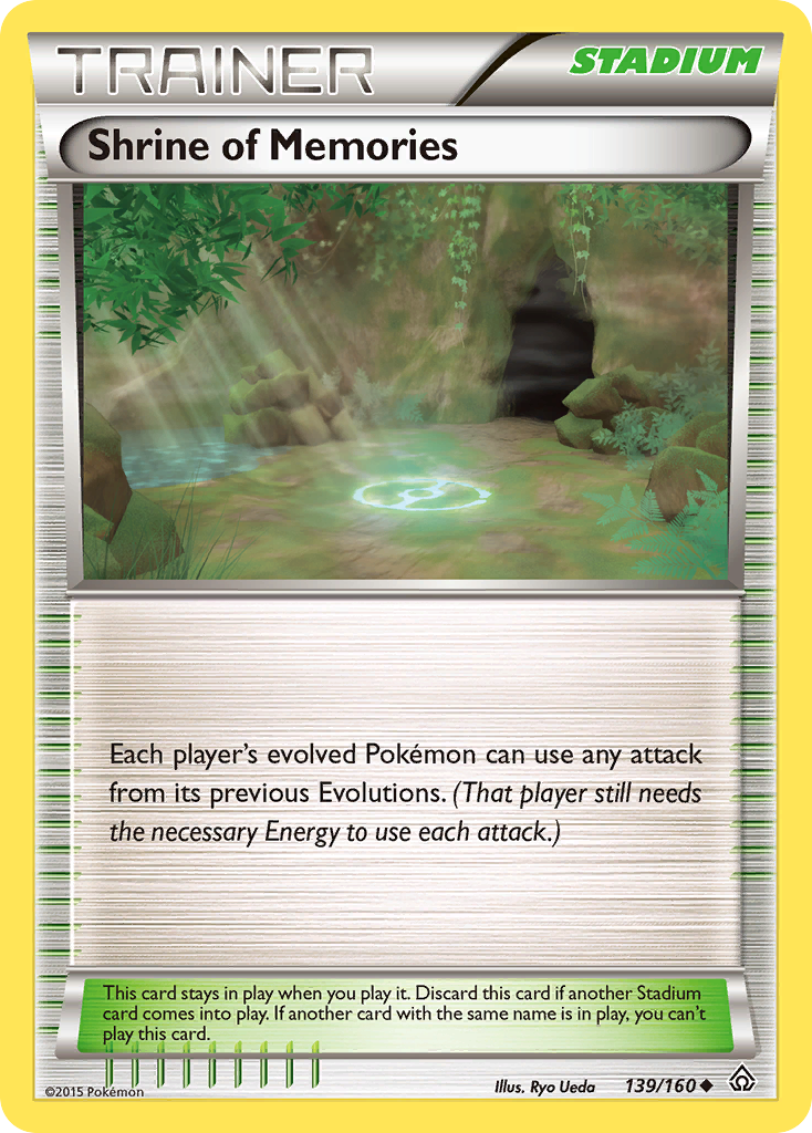 Shrine of Memories — illustrated card