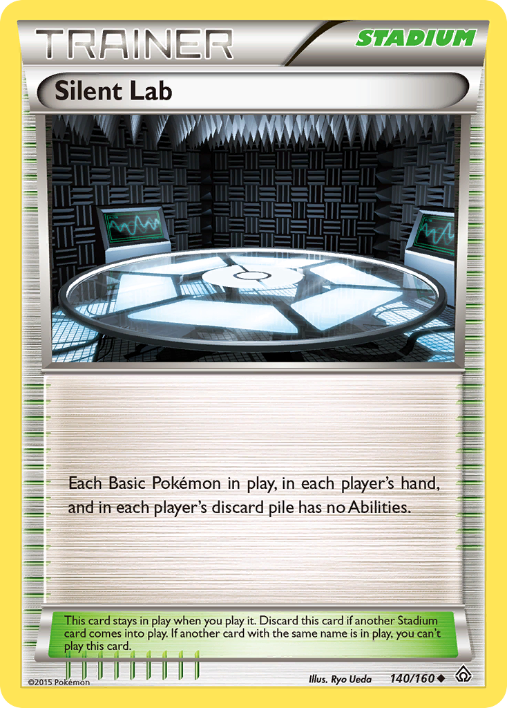 Silent Lab — illustrated card