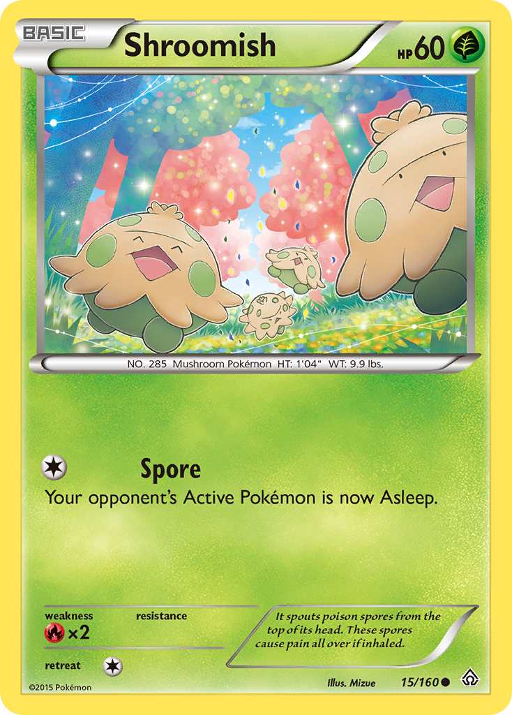 Shroomish — illustrated card