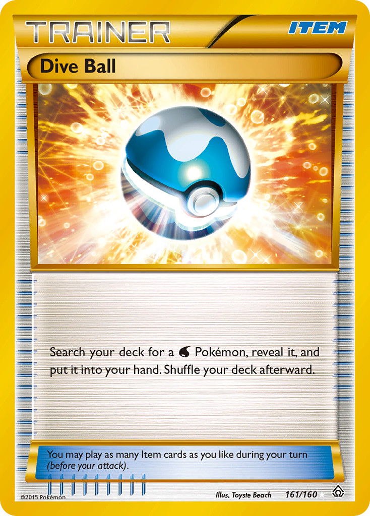 Dive Ball — illustrated card