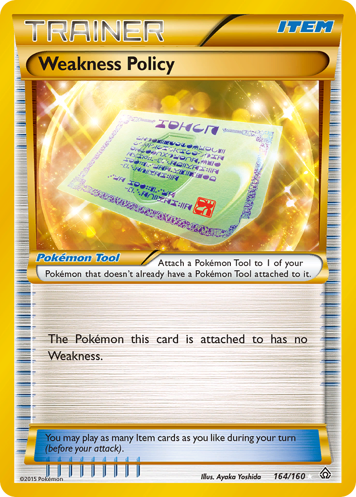 Weakness Policy — illustrated card