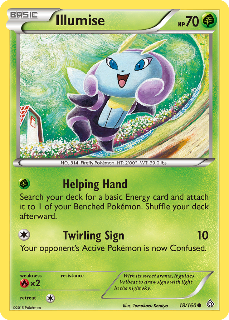 Illumise — illustrated card
