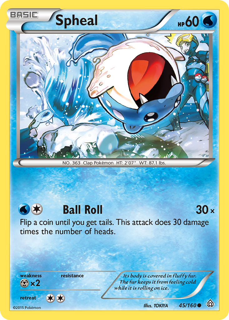 Spheal — illustrated card