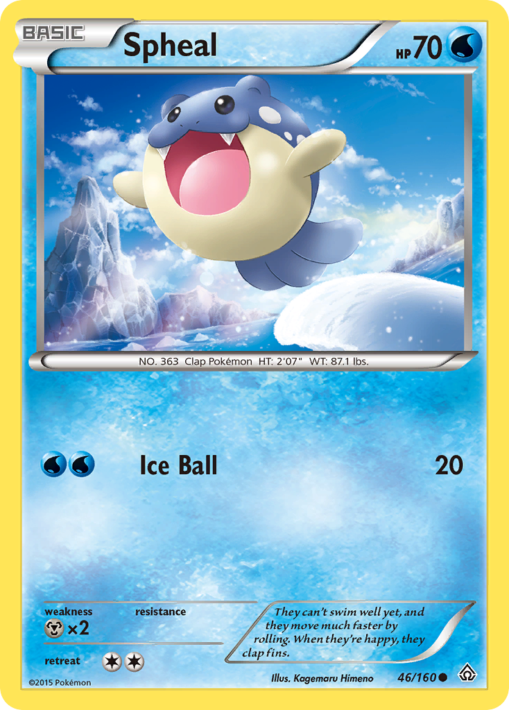 Spheal — illustrated card