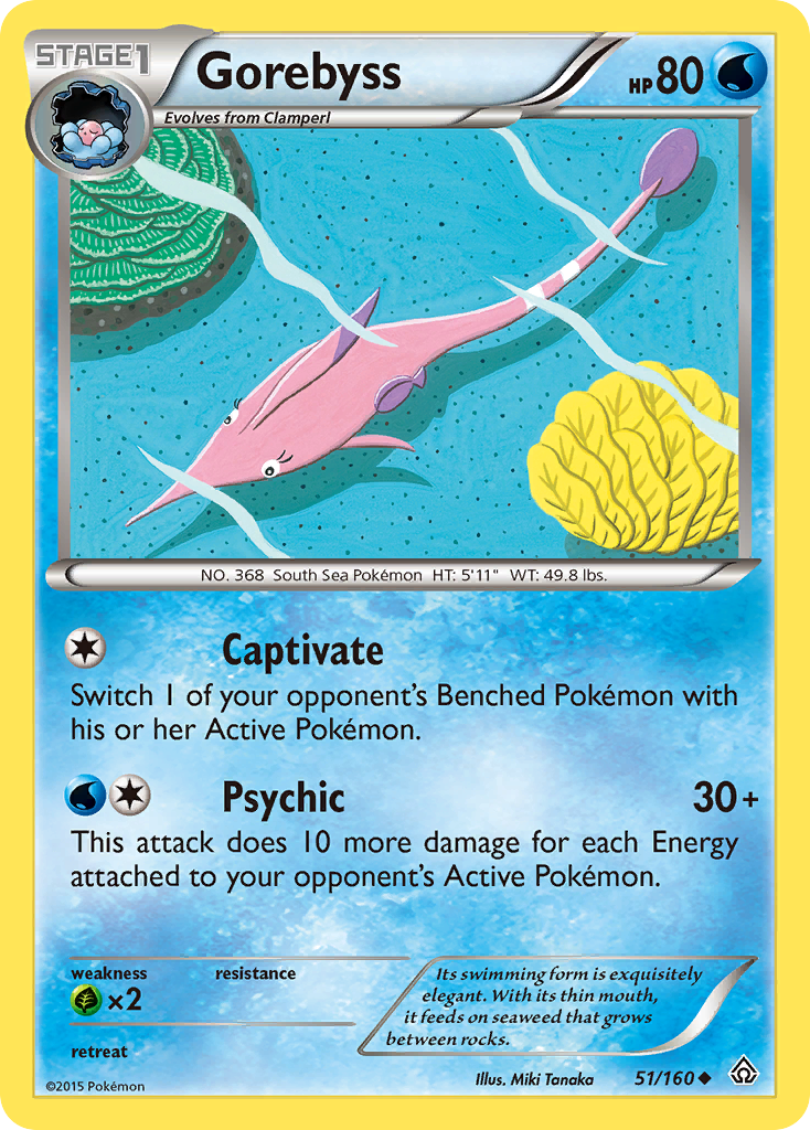 Gorebyss — illustrated card