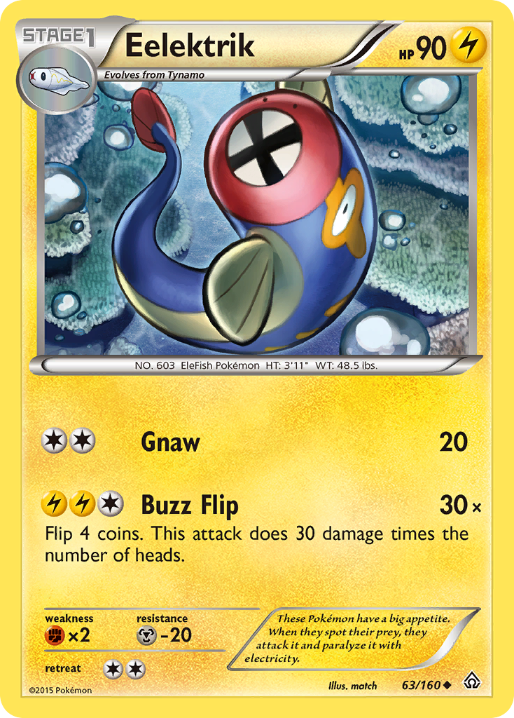 Eelektrik — illustrated card