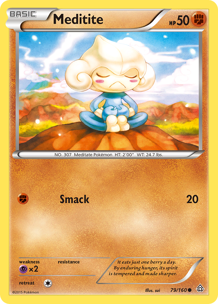 Meditite — illustrated card