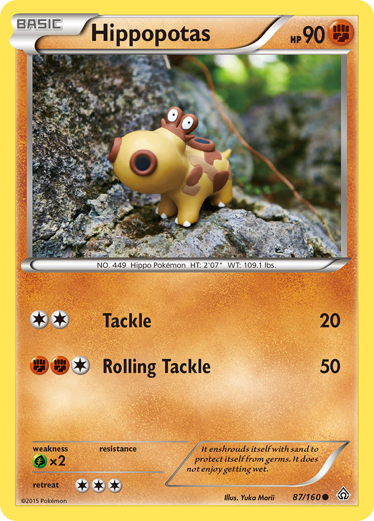 Hippopotas — illustrated card