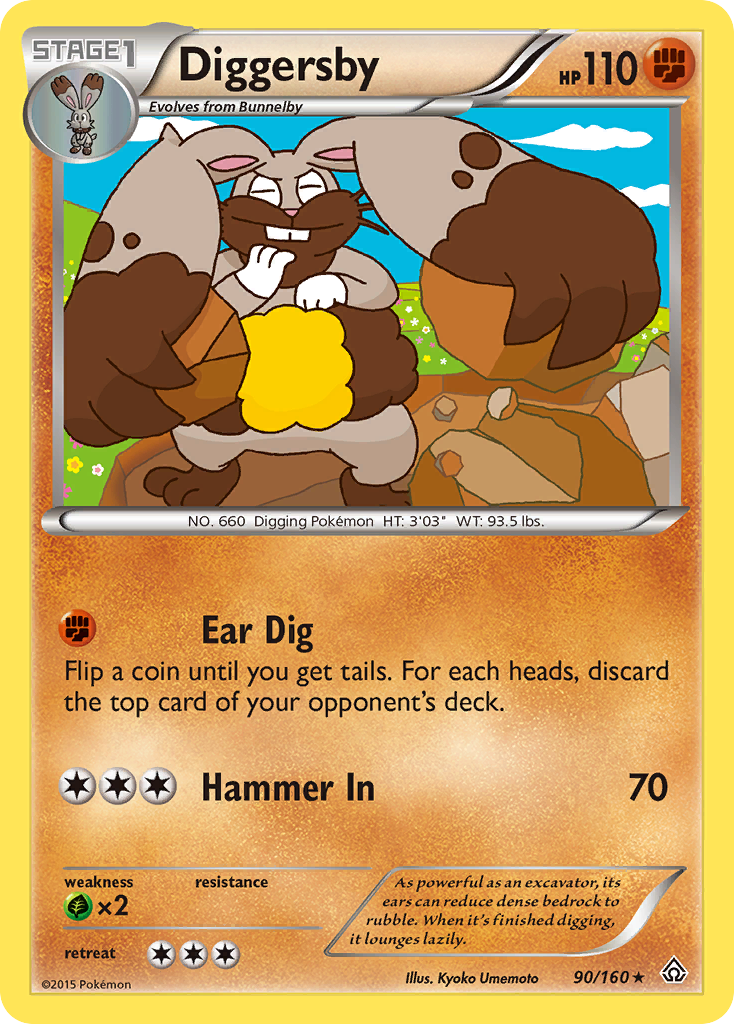Diggersby — illustrated card