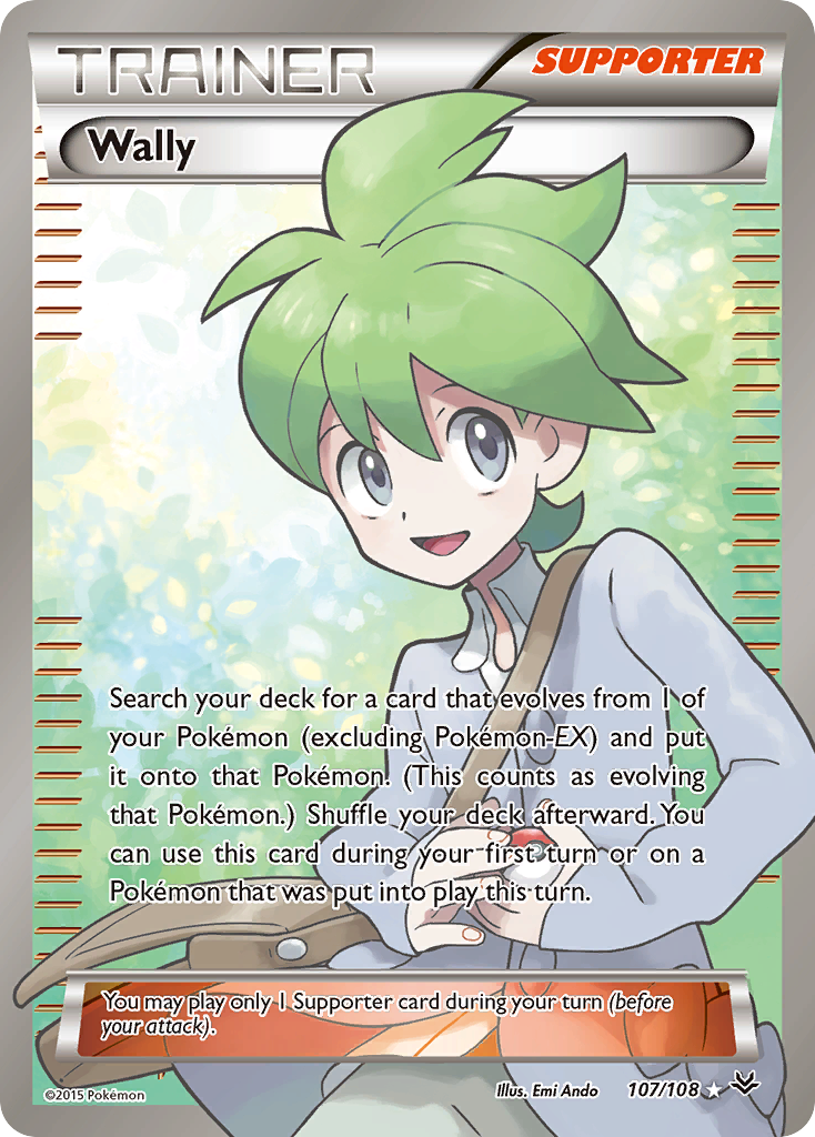 Wally — illustrated card