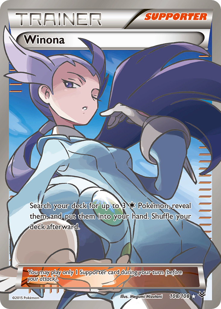 Winona — illustrated card