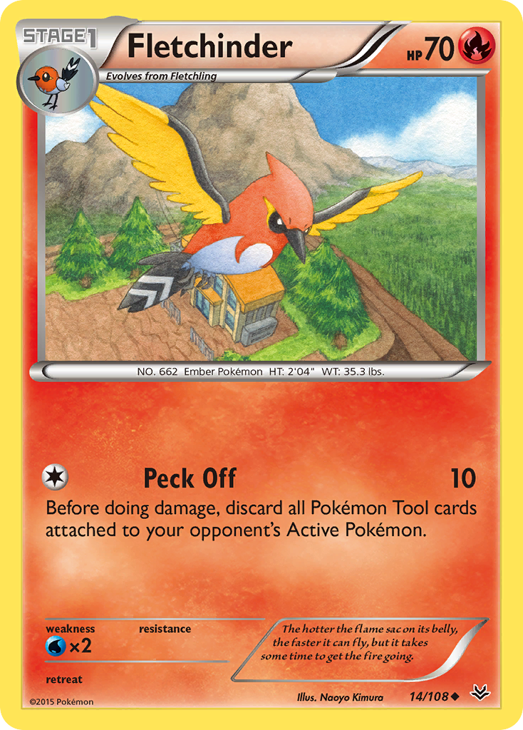 Fletchinder — illustrated card