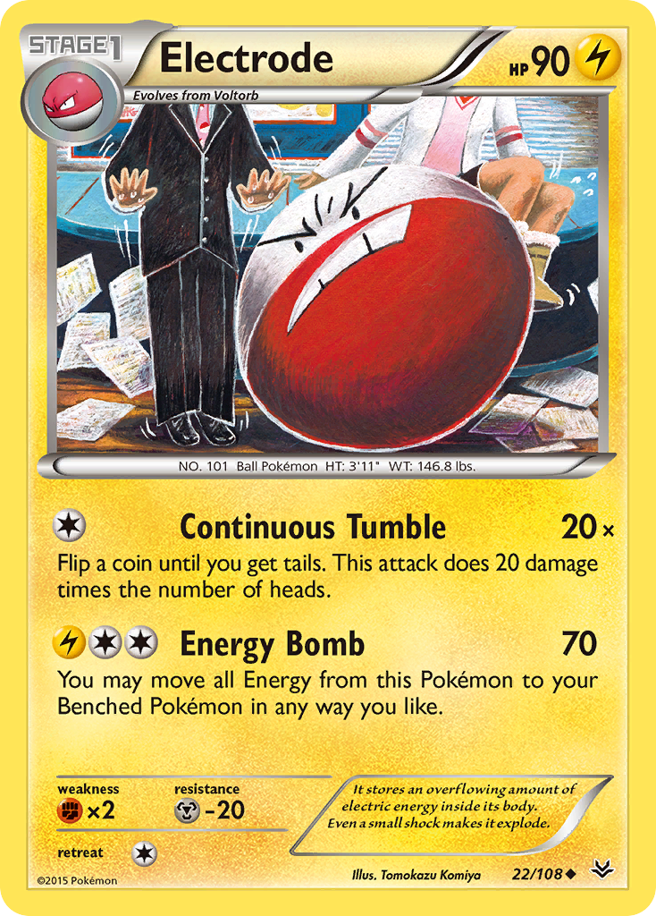 Electrode — illustrated card