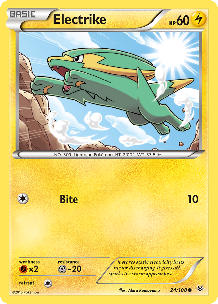 Electrike — illustrated card