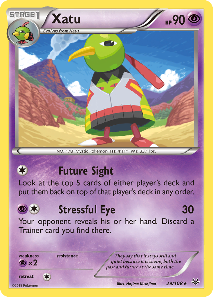 Xatu — illustrated card