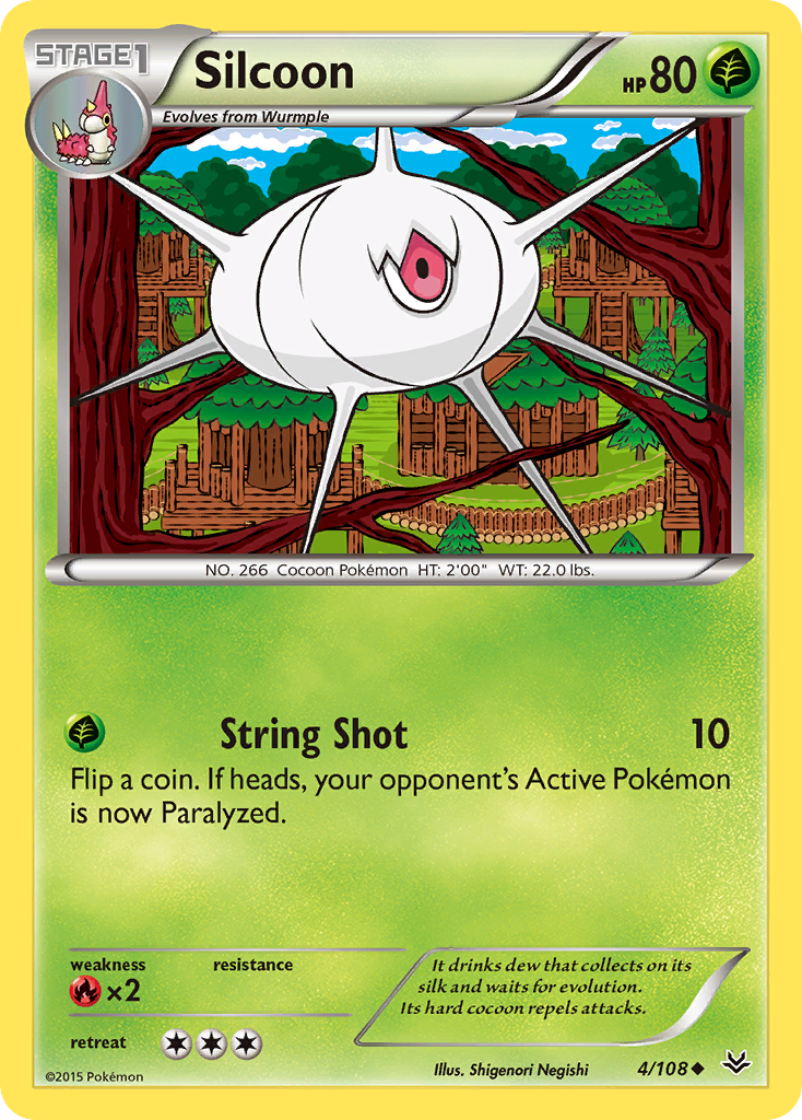 Silcoon — illustrated card