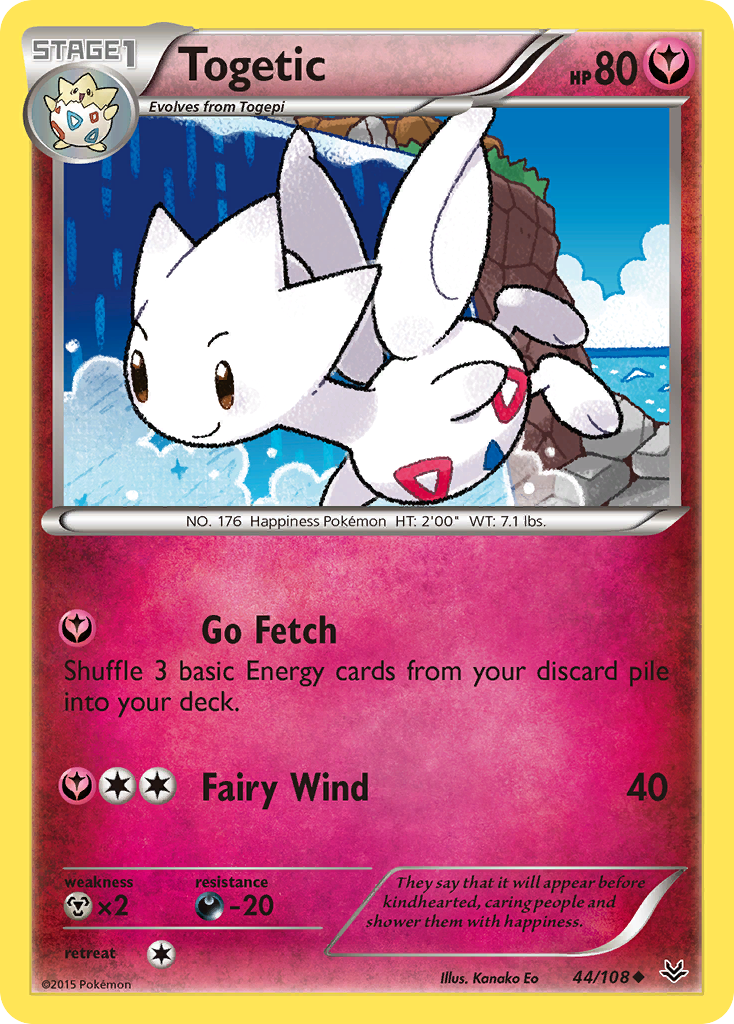 Togetic — illustrated card