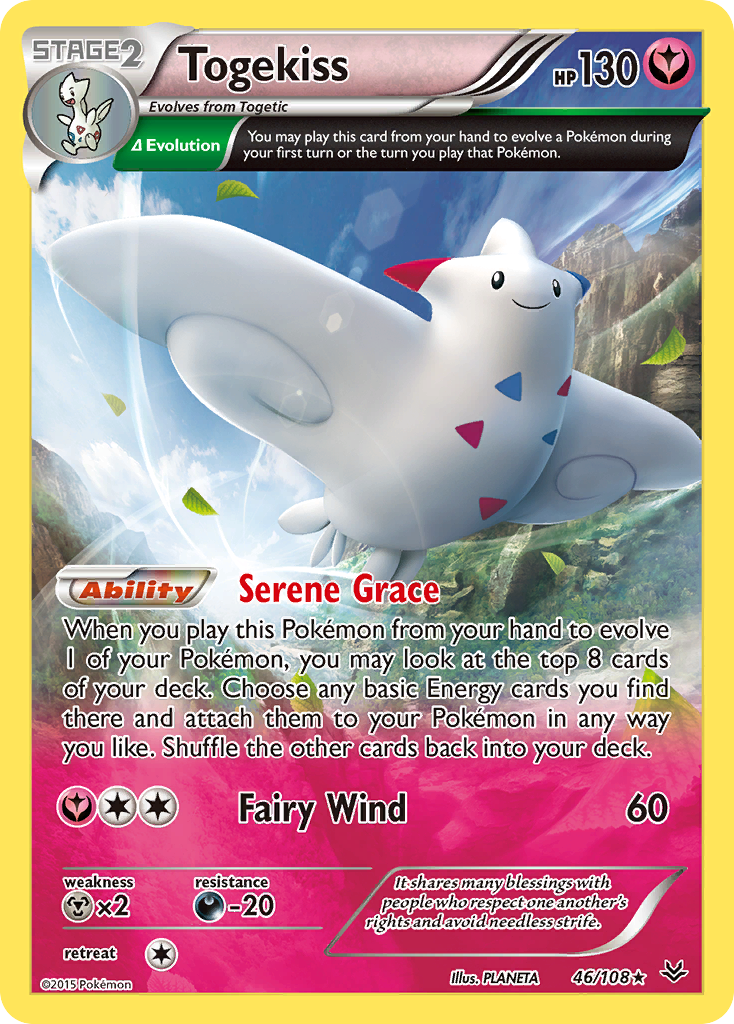 Togekiss — illustrated card