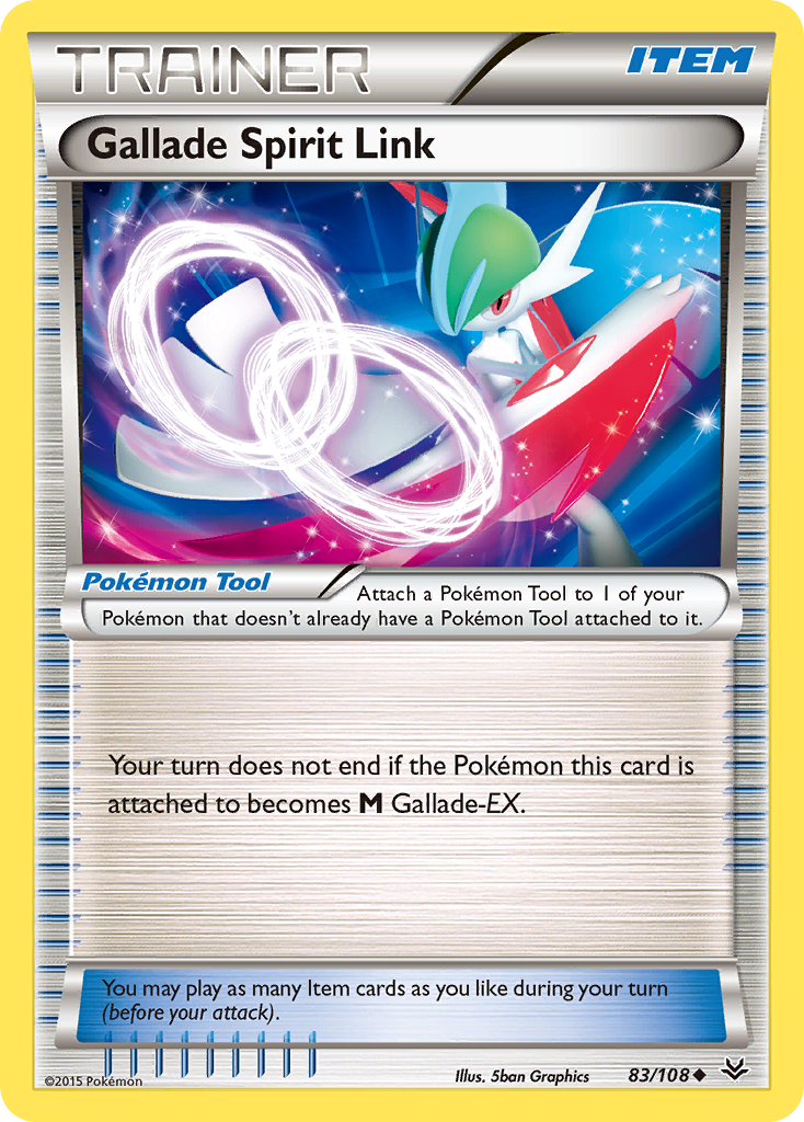 Gallade Spirit Link — illustrated card