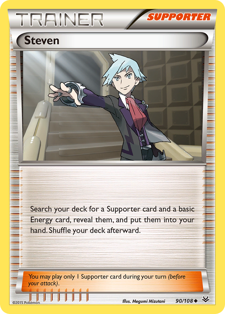 Steven — illustrated card