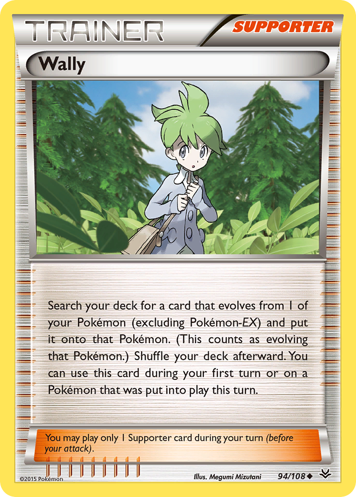 Wally — illustrated card