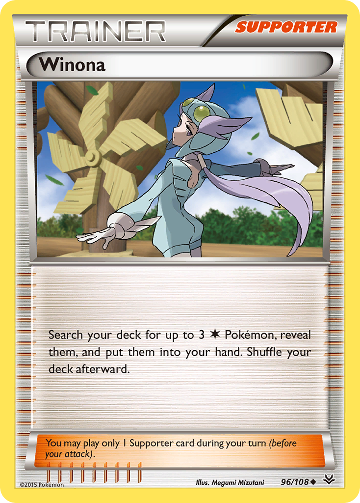 Winona — illustrated card
