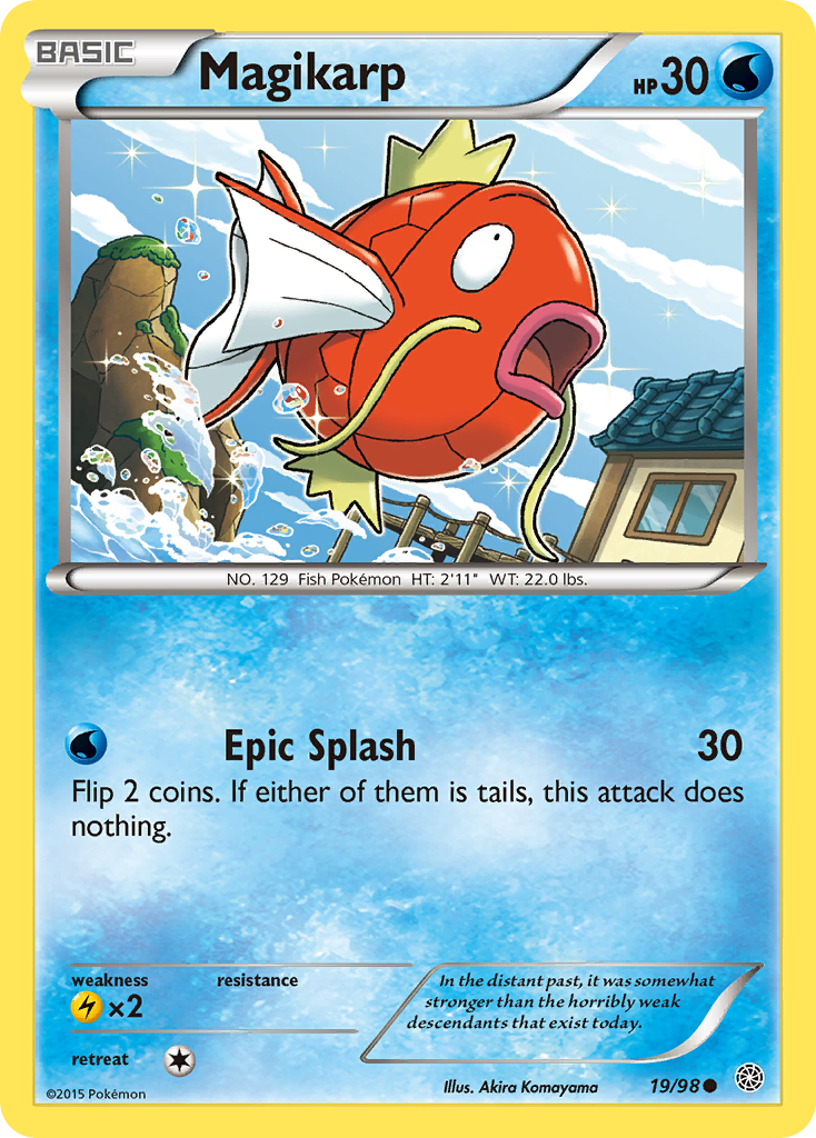Magikarp — illustrated card