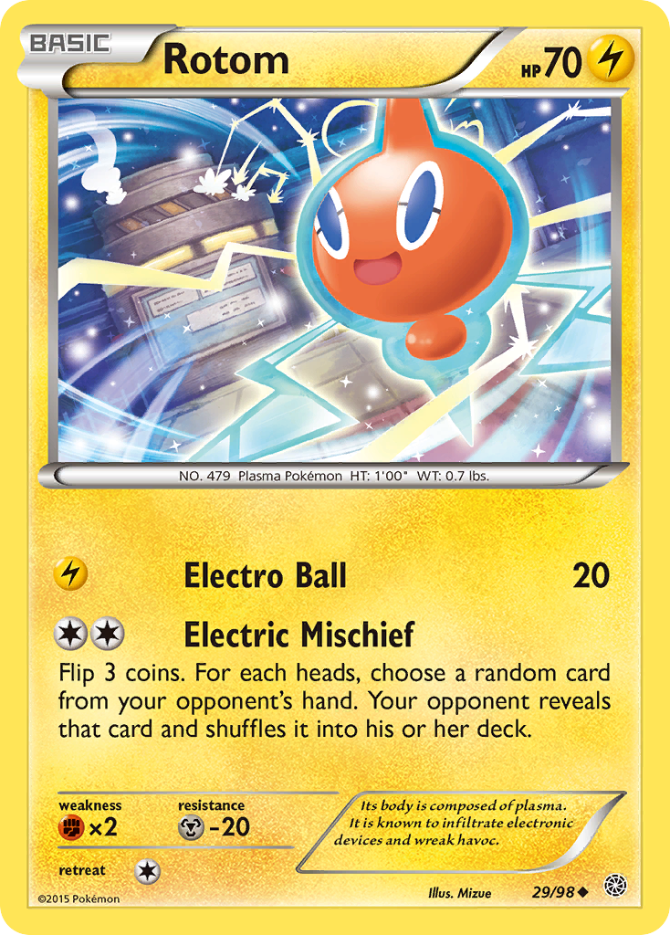 Rotom — illustrated card