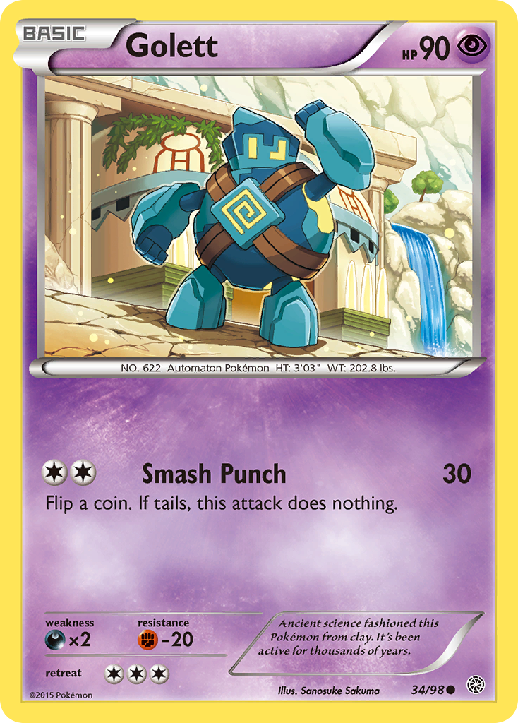 Golett — illustrated card