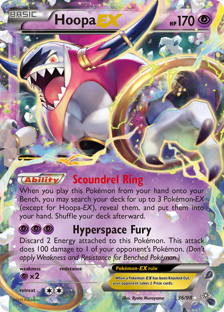Hoopa-EX — illustrated card