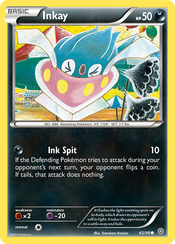 Inkay — illustrated card