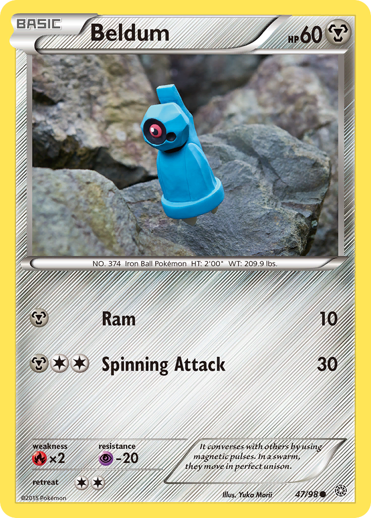 Beldum — illustrated card