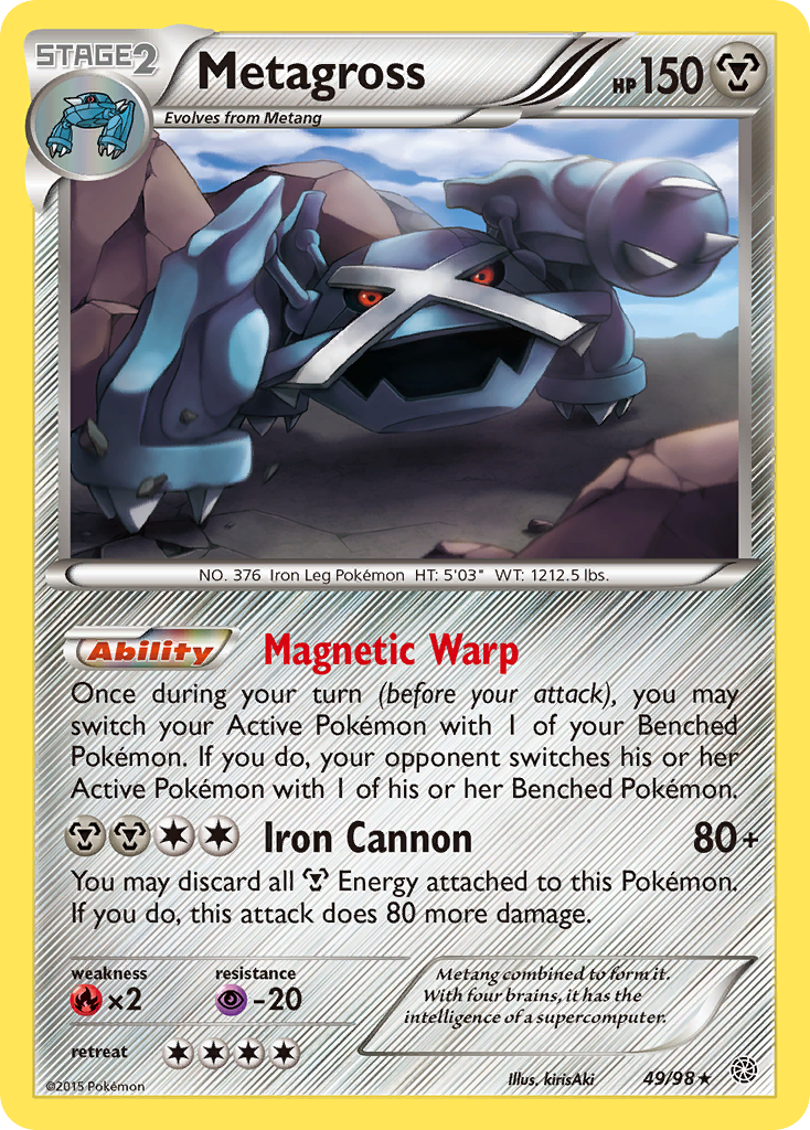 Metagross — illustrated card