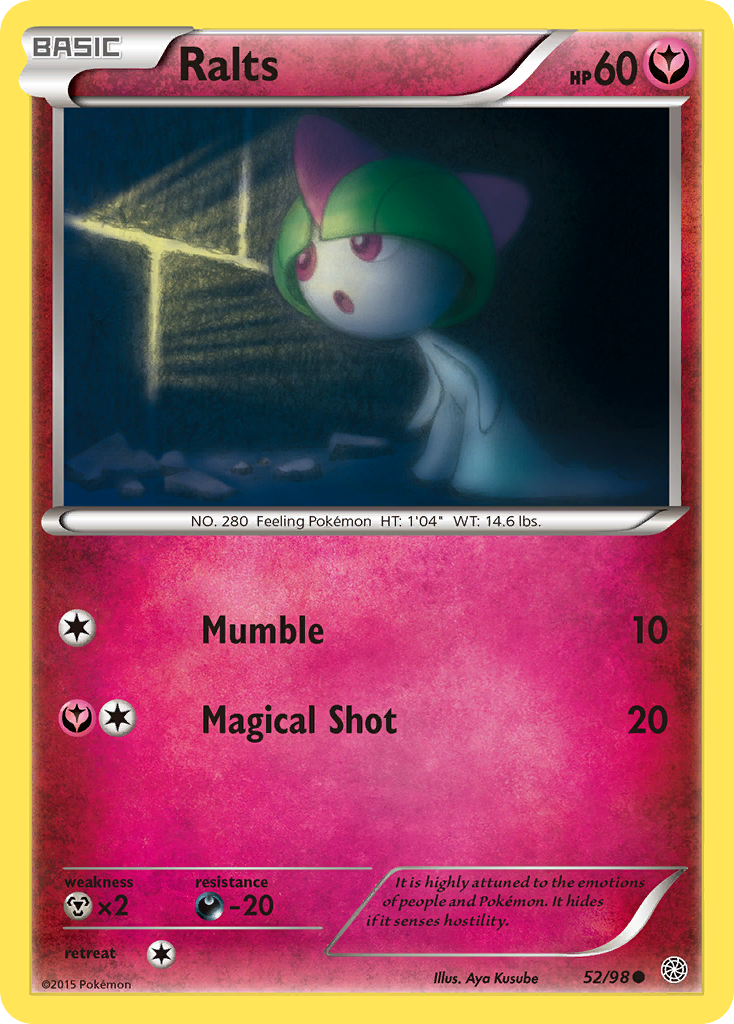 Ralts — illustrated card