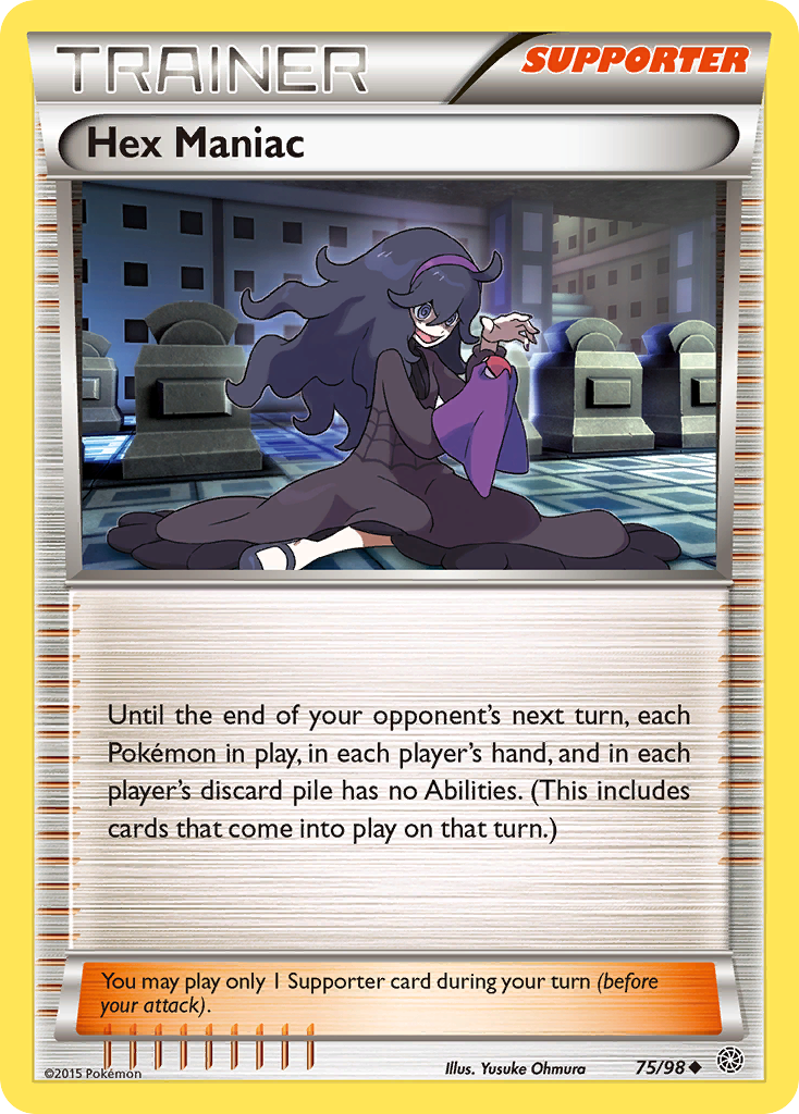 Hex Maniac — illustrated card