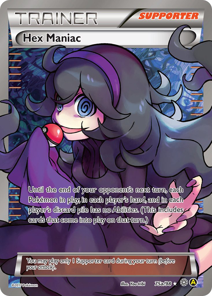 Hex Maniac — illustrated card
