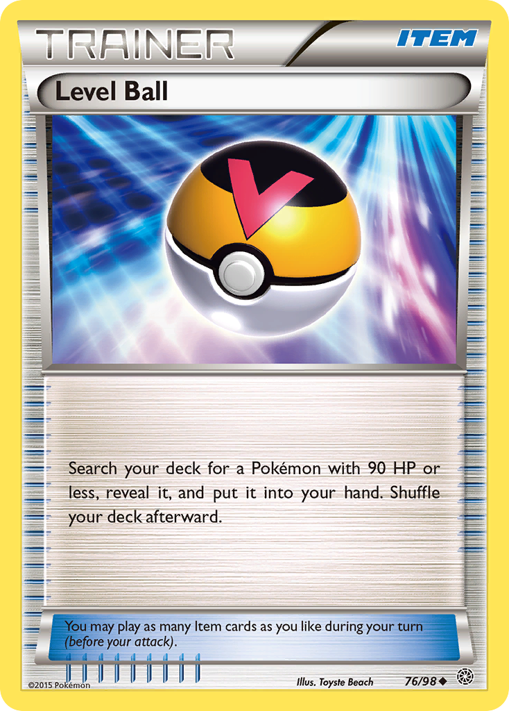 Level Ball — illustrated card