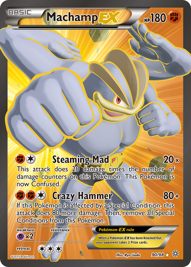 Machamp-EX — illustrated card