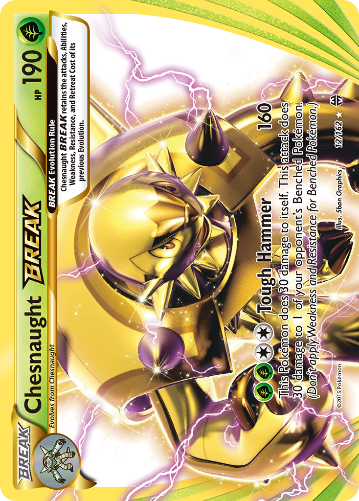 Chesnaught BREAK — illustrated card